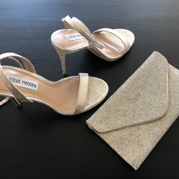 Steve Madden - Heels (US 7) and Purse - Picture 2 of 3